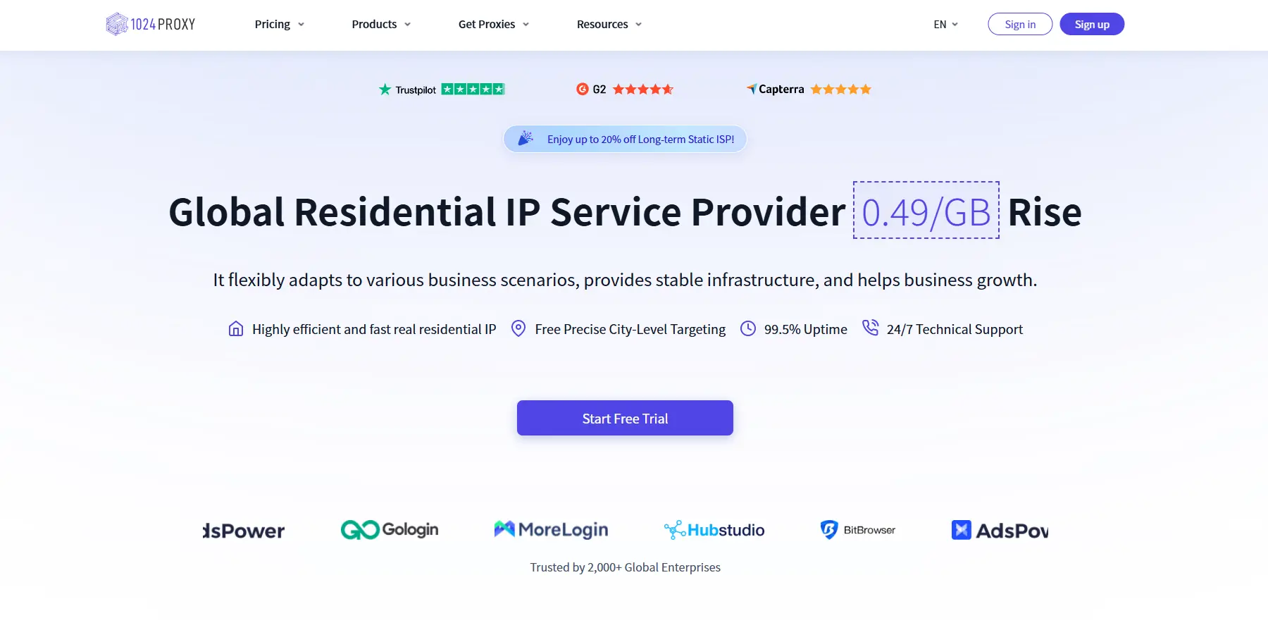 1024PROXY screenshot