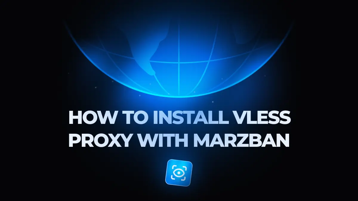 Kaip įdiegti VLESS tarpinį serverį su Marzban skydeliu